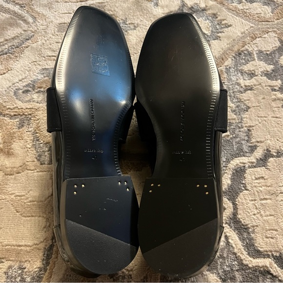 VICTORIA BECKMAN leather loafers size 41 made in Italy - Picture 9 of 13